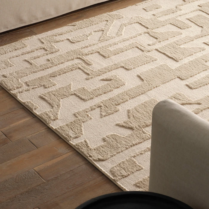 Nikki Chu Calix By Nikki Chu White Cnu06 2 Ft. 7 In. X 10 Ft. Rect. Rug