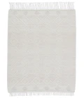 Jaipur Living Esma Indoor/ Outdoor Geometric White/ Ivory Area Rug (5'X8')