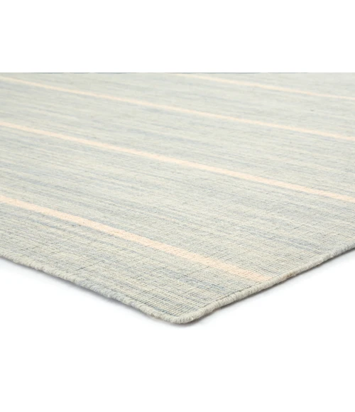 Jaipur Living Cape Cod Handmade Stripe Blue/ White Area Rug (10'X14')