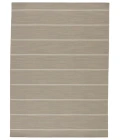 Jaipur Living Cape Cod Handmade Stripe Gray/ White Area Rug (10'X14')