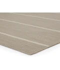 Jaipur Living Cape Cod Handmade Stripe Gray/ White Area Rug (10'X14')
