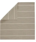 Jaipur Living Cape Cod Handmade Stripe Gray/ White Runner Rug (2'6"X8')
