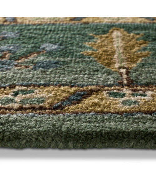 Vibe by Jaipur Living Ahava Handmade Oriental Green/ Blue Area Rug (8'X10')