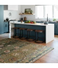 Label J Ahava COM03 Tufted Oriental Green/Blue Area Rug (13'X18')
