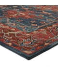 Vibe by Jaipur Living Cinnabar Handmade Medallion Red/ Blue Area Rug (8'X10')