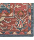 Vibe by Jaipur Living Cinnabar Handmade Medallion Red/ Blue Area Rug (8'X10')
