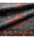 Vibe by Jaipur Living Cinnabar Handmade Medallion Red/ Blue Area Rug (8'X10')