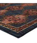 Vibe by Jaipur Living Kyoto Handmade Tribal Dark Blue/ Pink Area Rug (5'X8')