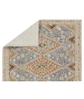 Vibe by Jaipur Living Zascha Handmade Medallion Blue/ Brown Area Rug 10'X14'