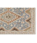 Vibe by Jaipur Living Zascha Handmade Medallion Blue/ Brown Area Rug 10'X14'
