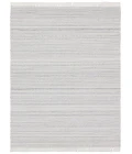 Jaipur Living Torre Indoor/ Outdoor Solid Light Gray/ Cream Area Rug 4'X6'