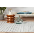 Jaipur Living Torre Indoor/ Outdoor Solid Light Gray/ Cream Area Rug 4'X6'