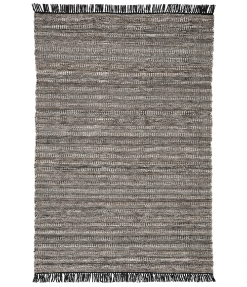 Jaipur Living Torre Indoor/ Outdoor Solid Black/ Rust Area Rug (2'X3')