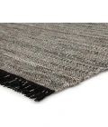 Jaipur Living Torre Indoor/ Outdoor Solid Black/ Rust Area Rug (2'X3')