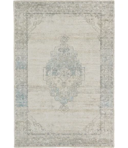 Jaipur Living Elyara CSN06 Tufted Medallion Gray/Blue Runner (3'X10')