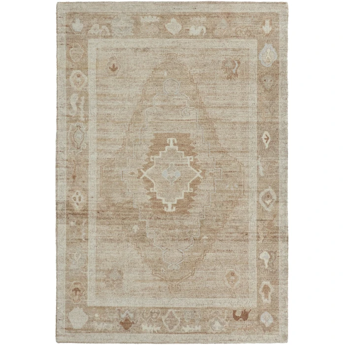 Jaipur Living Kaelen CSN07 Tufted Medallion Tan Runner (3'X10')