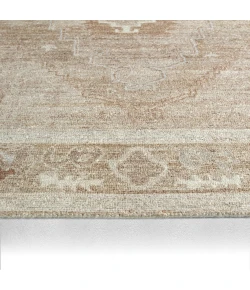 Jaipur Living Kaelen CSN07 Tufted Medallion Tan Runner (3'X10')