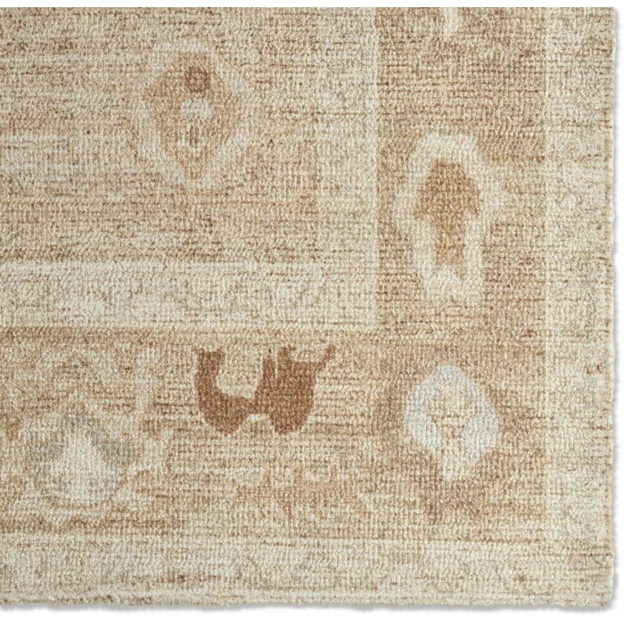 Jaipur Living Kaelen CSN07 Tufted Medallion Tan Runner (3'X10')