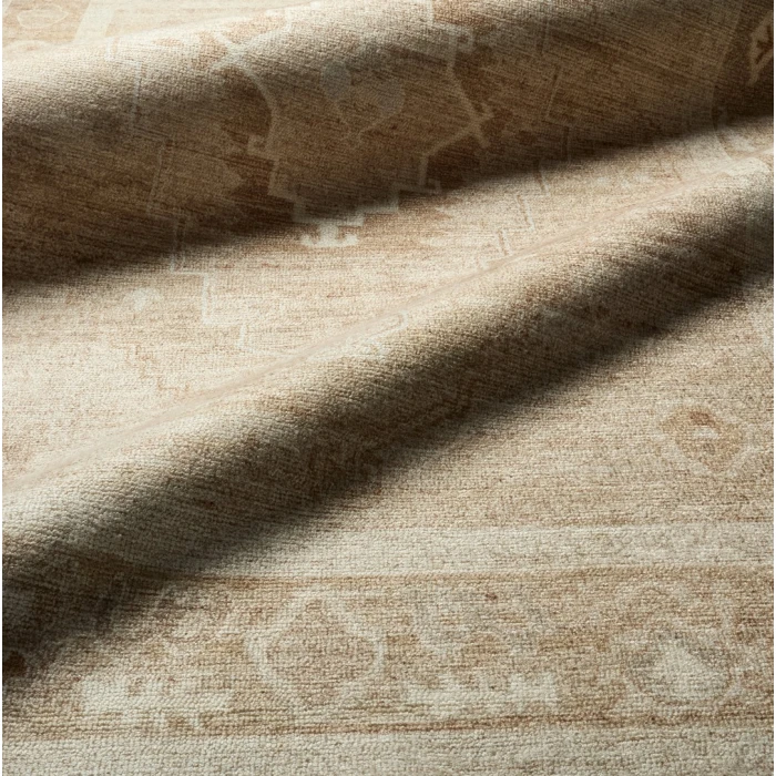 Jaipur Living Kaelen CSN07 Tufted Medallion Tan Runner (3'X10')