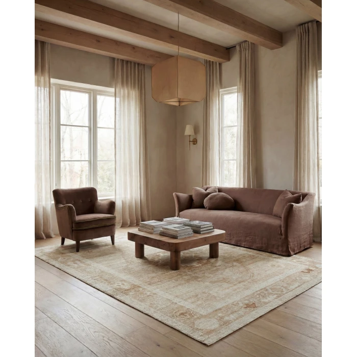 Jaipur Living Kaelen CSN07 Tufted Medallion Tan Runner (3'X10')