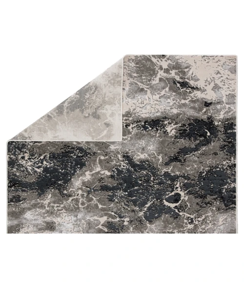 Jaipur Living Fen Abstract Black/ Gray Area Rug (9'6"X13')