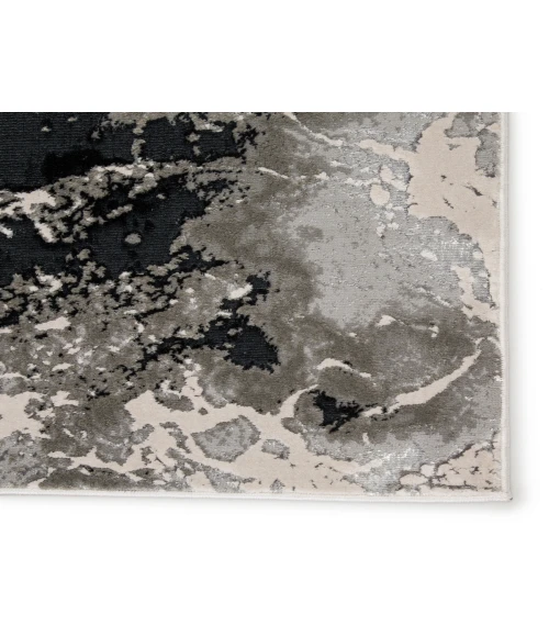 Jaipur Living Fen Abstract Black/ Gray Area Rug (9'6"X13')