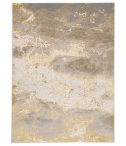 Jaipur Living Catalyst Cisco CTY02 Gray/Gold 9 ft. 6 in. X 13 ft. Rectangle Rug