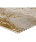 Jaipur Living Cisco Abstract Gray/ Gold Runner Rug (2'2"X8')