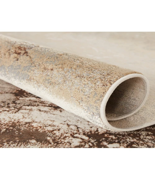 Jaipur Living Cisco Abstract Gray/ Brown Area Rug (7'10"X10'6")