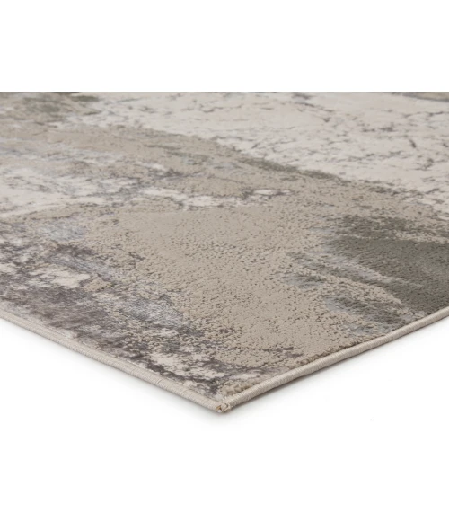 Jaipur Living Cisco Abstract Gray Runner Rug (2'2"X8')