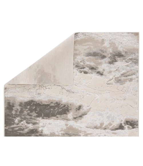 Jaipur Living Cisco Abstract Gray Runner Rug (2'2"X8')