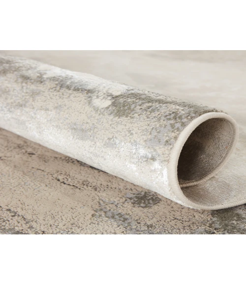 Jaipur Living Cisco Abstract Gray Runner Rug (2'2"X8')