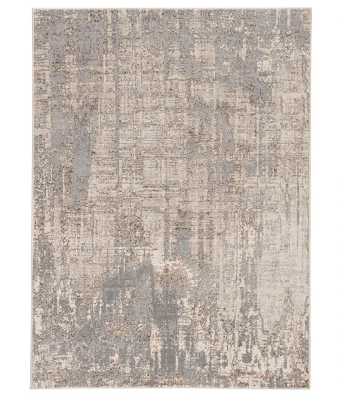 Jaipur Living Calibra Abstract Gray/ Taupe Area Rug (6'7"X9'6")