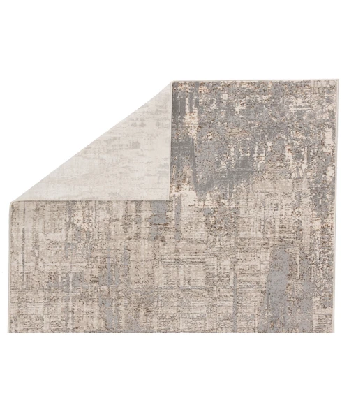 Jaipur Living Calibra Abstract Gray/ Taupe Area Rug (6'7"X9'6")