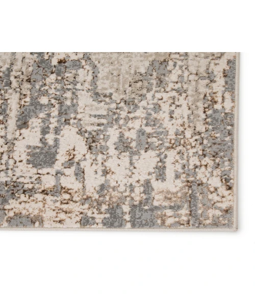 Jaipur Living Calibra Abstract Gray/ Taupe Area Rug (6'7"X9'6")