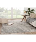 Jaipur Living Calibra Abstract Gray/ Taupe Area Rug (6'7"X9'6")