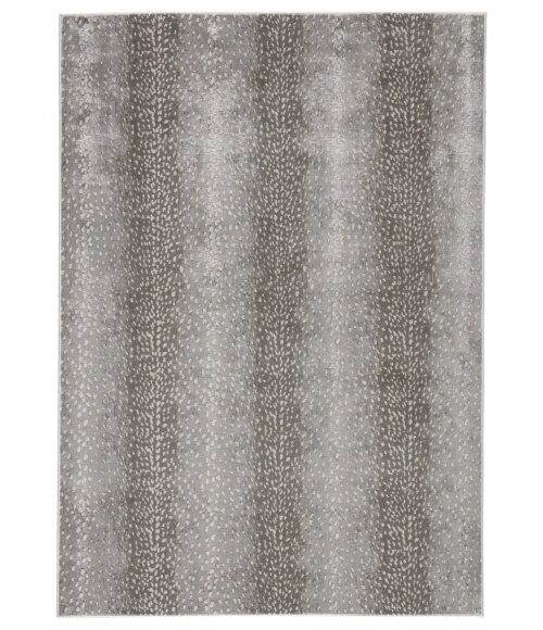 Jaipur Living Axis Animal Gray/ Natural Runner Rug (2'2"X8')
