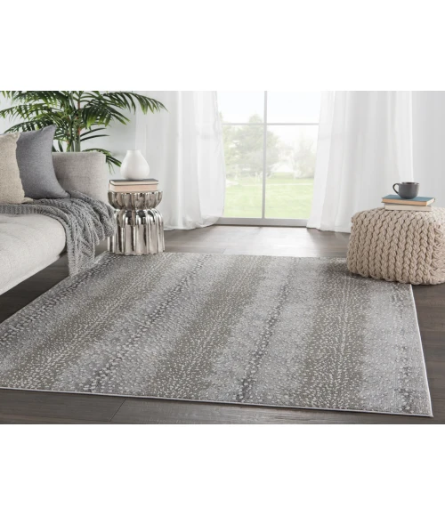 Jaipur Living Axis Animal Gray/ Natural Runner Rug (2'2"X8')