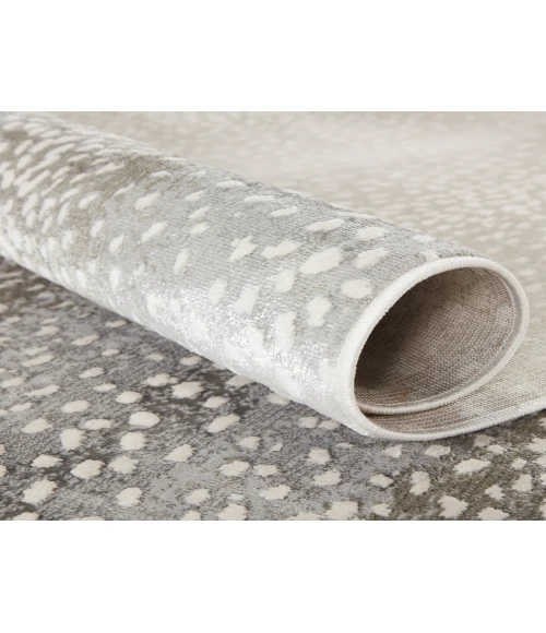 Jaipur Living Axis Animal Gray/ Natural Runner Rug (2'2"X8')