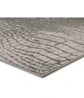 Jaipur Living Canberra Animal Gray/ Black Runner Rug (3'3"X12')