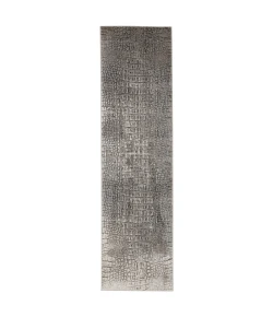 Jaipur Living Catalyst Canberra CTY09 Black Black 3 ft. 3 in. X 12 ft. Rectangle Rug