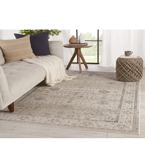 Jaipur Living Fawcett Oriental Gray Area Rug (5'X7'6")