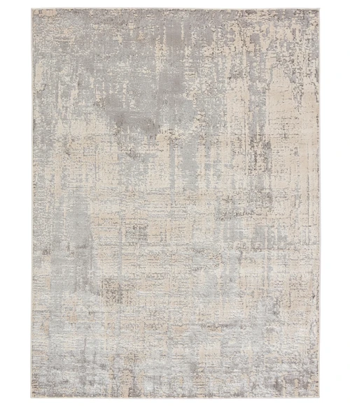 Jaipur Living Calibra Abstract Gray/ Silver Runner Rug (2'2"X8')