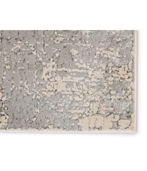 Jaipur Living Calibra Abstract Gray/ Silver Runner Rug (2'2"X8')