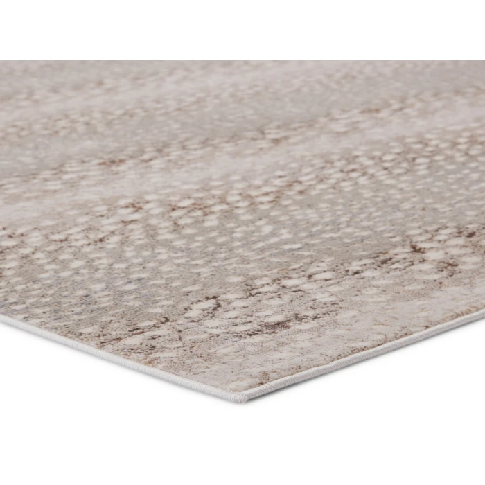 Jaipur Living Axis Animal Light Gray/ Brown Area Rug (5'X7'6")