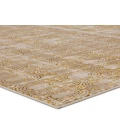 Jaipur Living Gimeas Geometric Gold/ Taupe Runner Rug 2'2"X8'