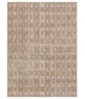 Jaipur Living Gimeas Geometric Gold/ Beige Runner Rug 2'2"X8'