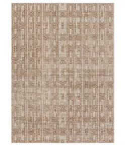 Jaipur Living Catalyst Gimeas CTY28 Gold - Beige 2 ft. 2 in. X 8 ft. Rectangle Rug