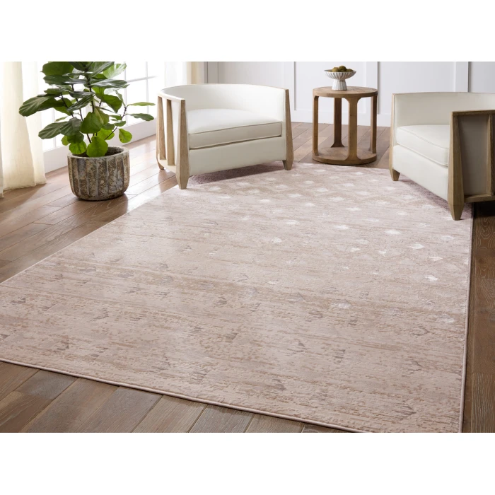 Jaipur Living Carine Geometric Tan/Bronze Runner Rug 2'2"X8'