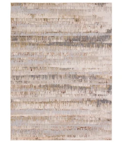 Jaipur Living Catalyst Elysia CTY37 Taupe - Cream 3 ft. 3 in. X 12 ft. Rnr Runner Rug